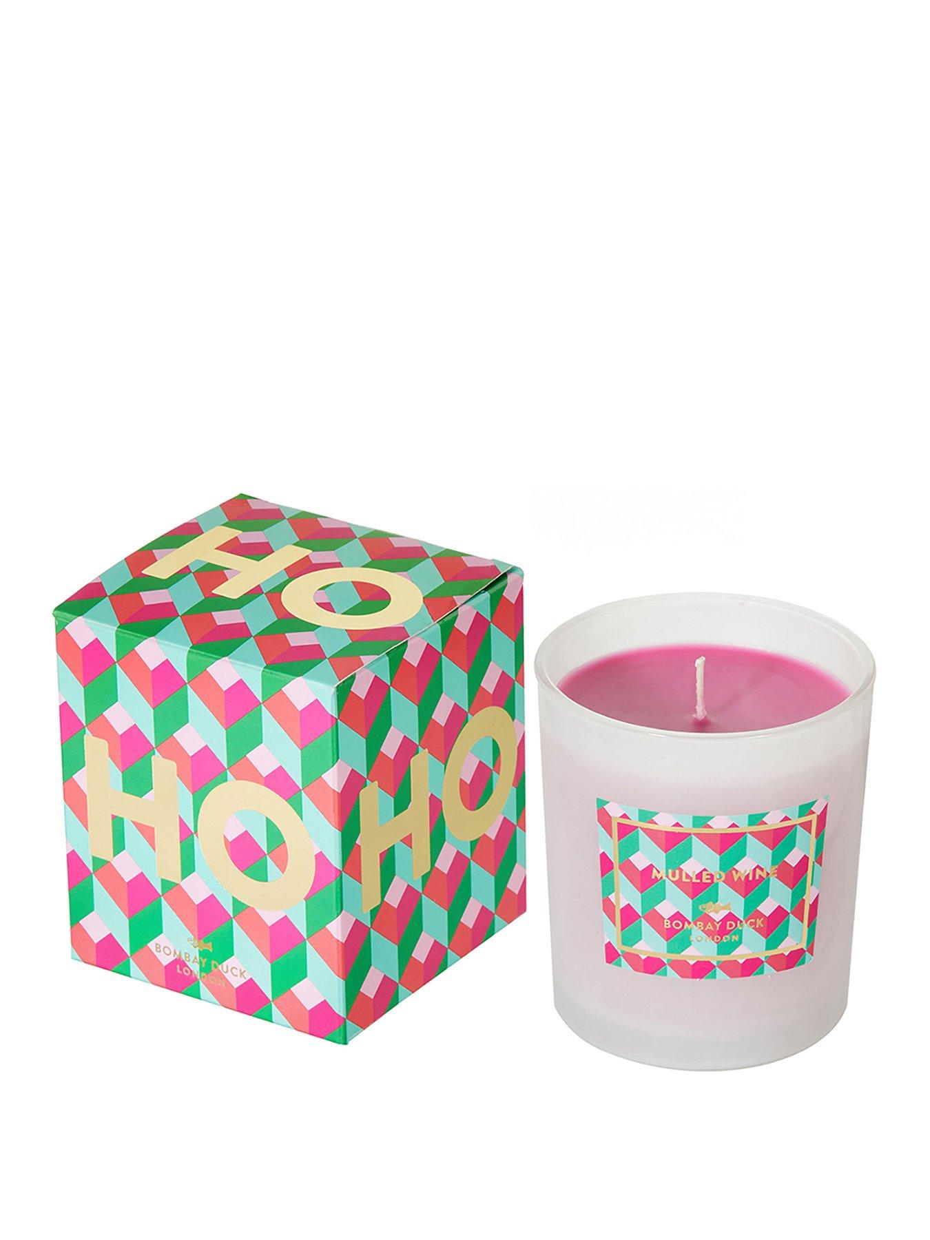 Product photograph of Bombay Duck Ho Ho Ho Christmas Candle - Mulled Wine from very.co.uk