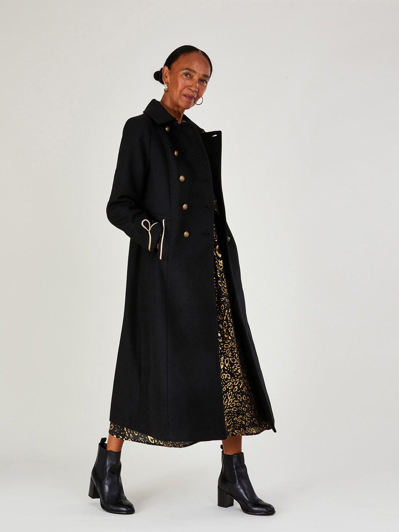 Military hot sale maxi coat