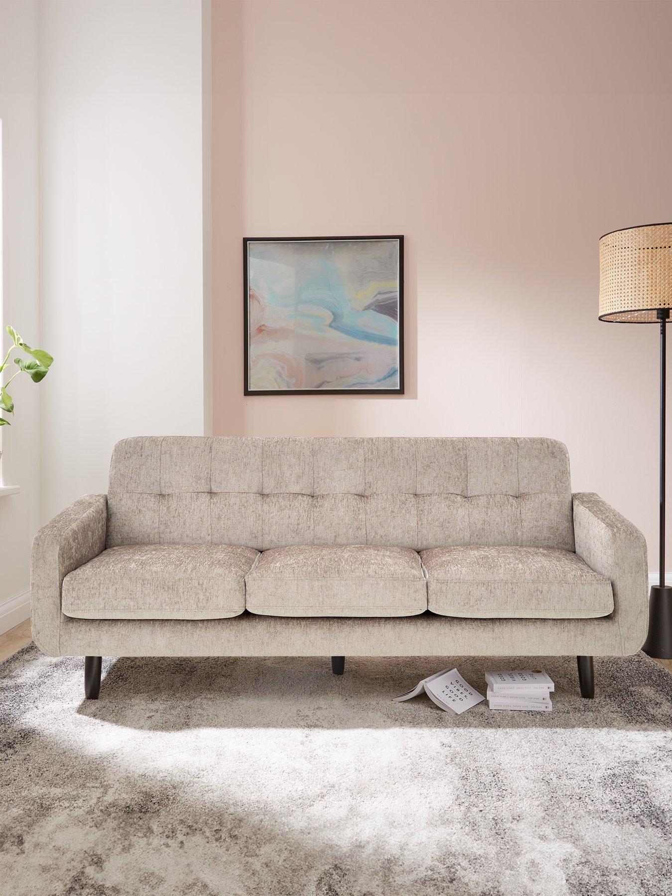 Very Home Oslo Fabric 3 Seater Sofa - FSC® Certified