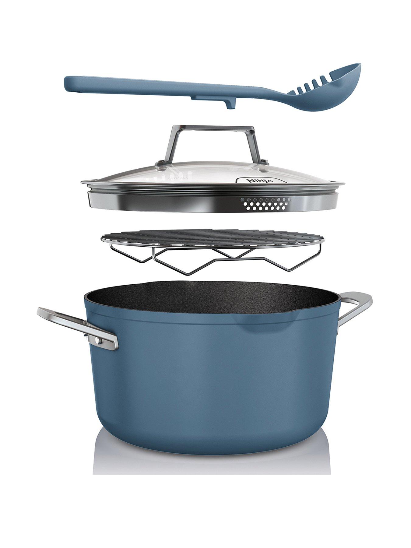 Image 1 of 7 of NINJA Foodi ZEROSTICK 8-in-1 PossiblePot, non stick -&nbsp;Blue Macaroon