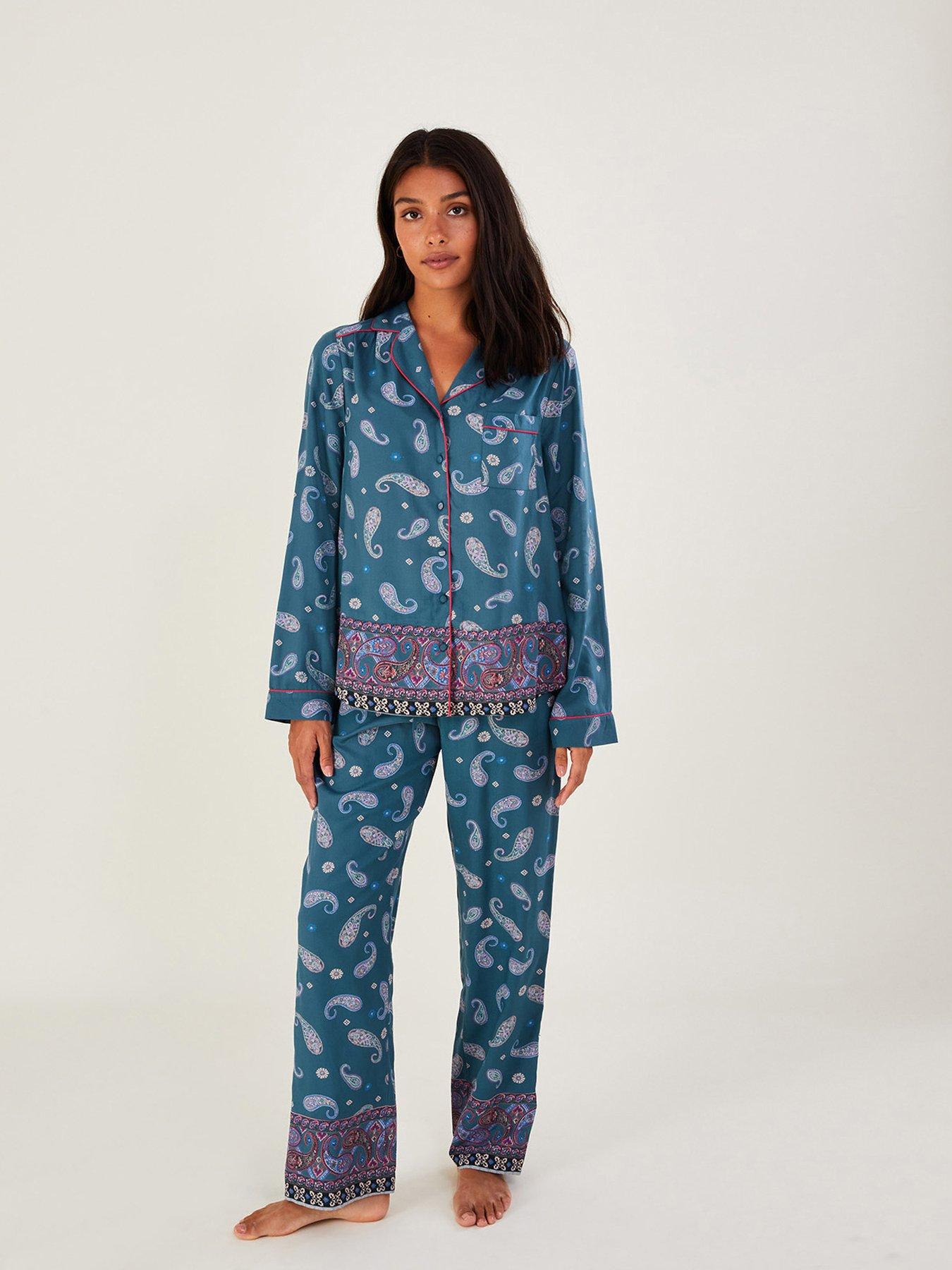 DIESEL Check-print Pyjama Set in Blue Womens Clothing Nightwear and sleepwear Pyjamas 