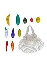 Image thumbnail 1 of 6 of Teamson Kids Little Chef Frankfurt Wooden Cutting food play kitchen accessories with filet net bag - Green