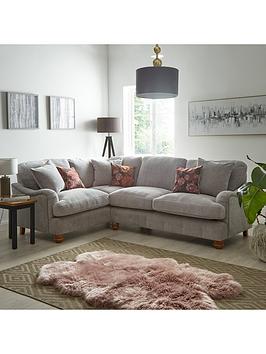 Product photograph of Very Home Millie Small Left Hand Fabric Chaise Sofa from very.co.uk