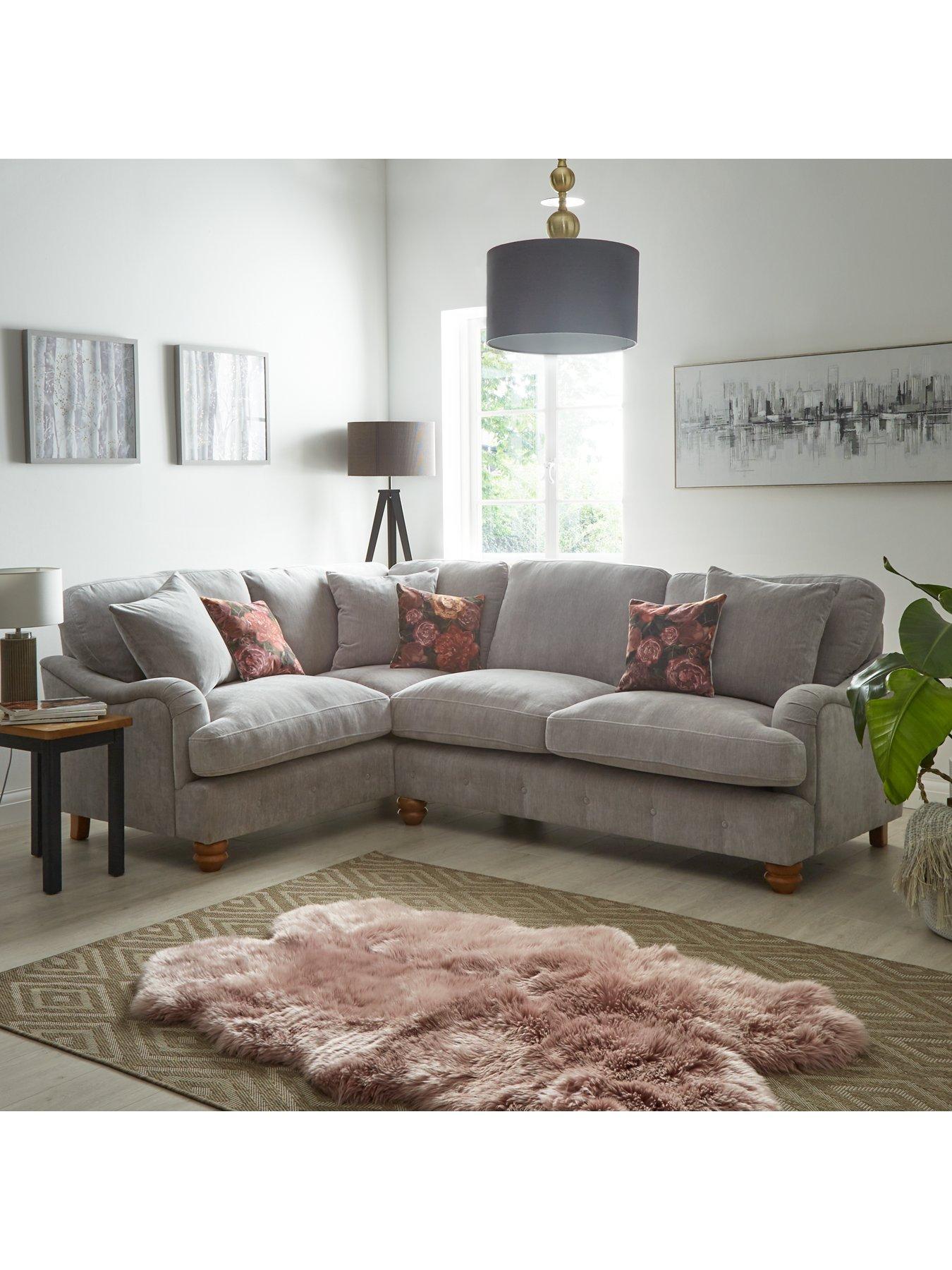 undefined Millie Small Left Hand Fabric Chaise Sofa