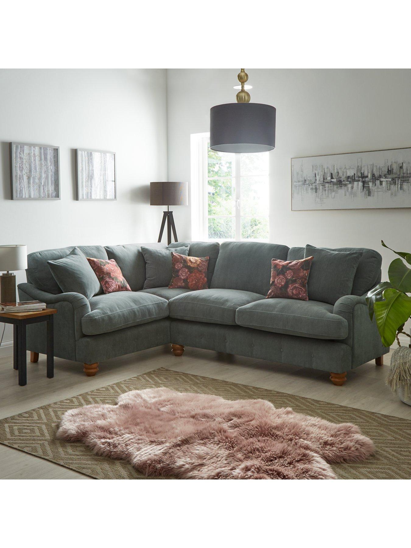 undefined Millie Small Left Hand Fabric Chaise Sofa