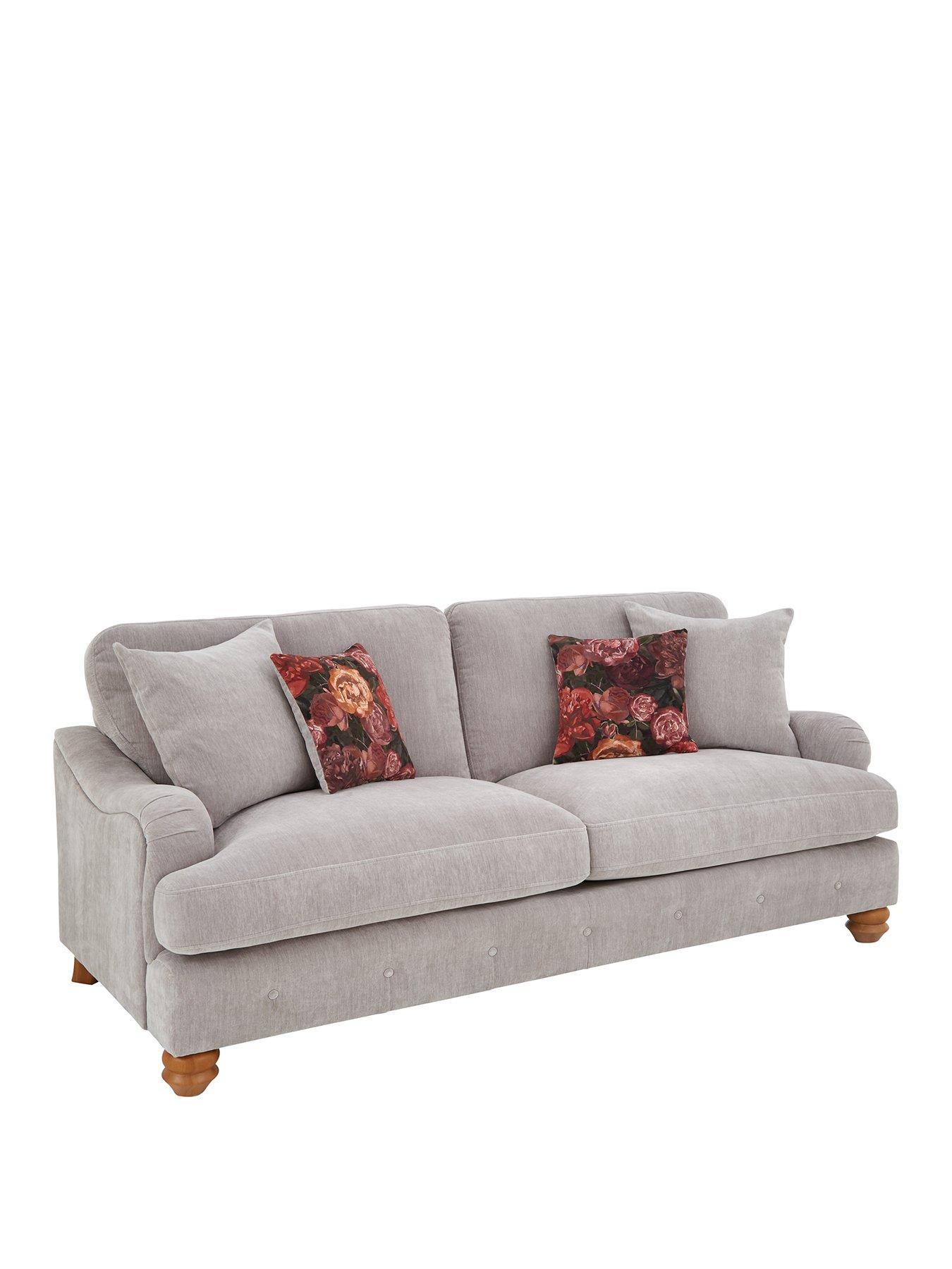 Very Home Millie Fabric 3 Seater Sofa | very.co.uk