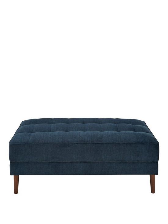 stillFront image of very-home-new-orleans-fabricnbspfootstool-navy