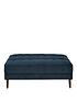  image of very-home-new-orleans-fabricnbspfootstool-navy
