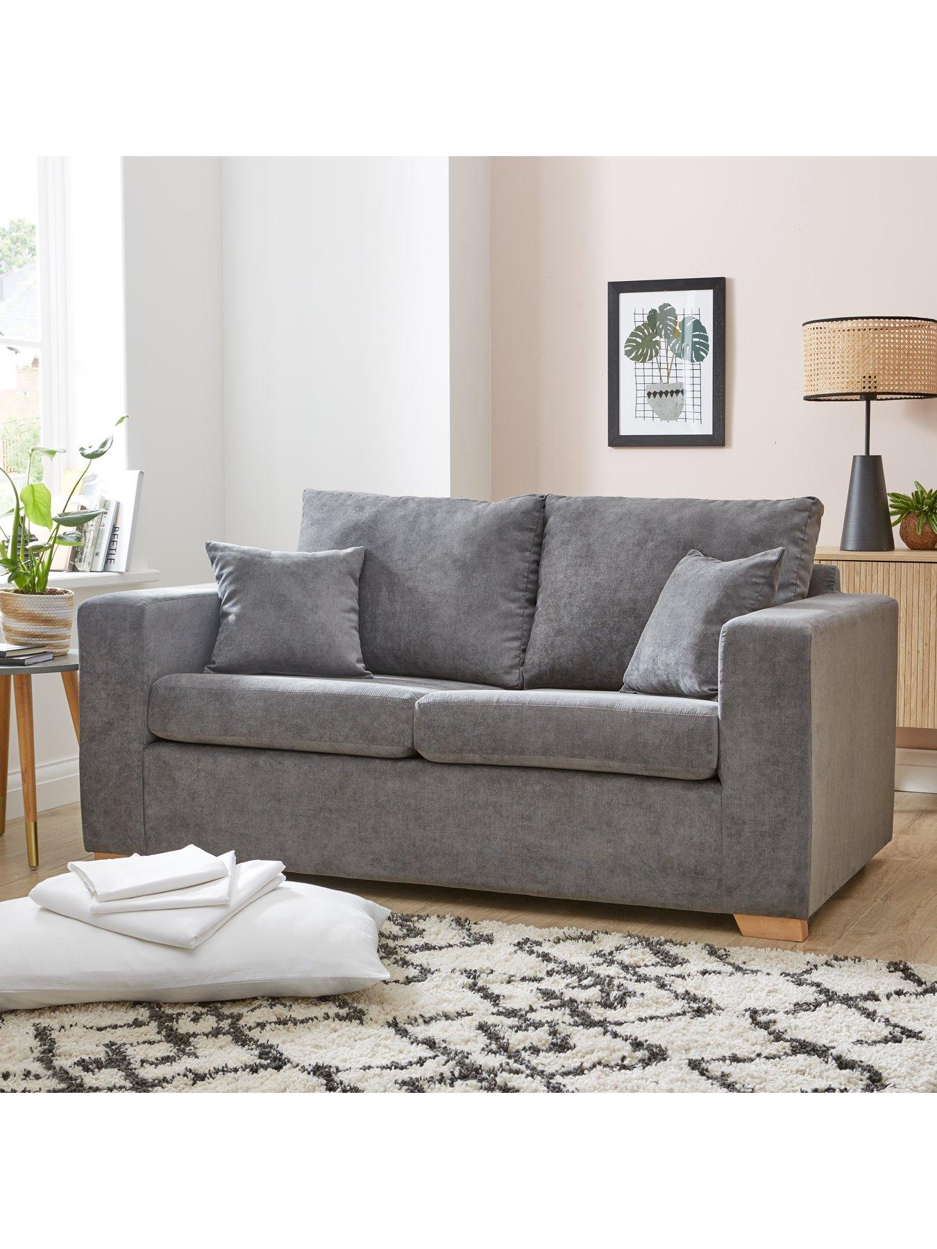 undefined Valencia Fabric 3 Seater Sofa Bed