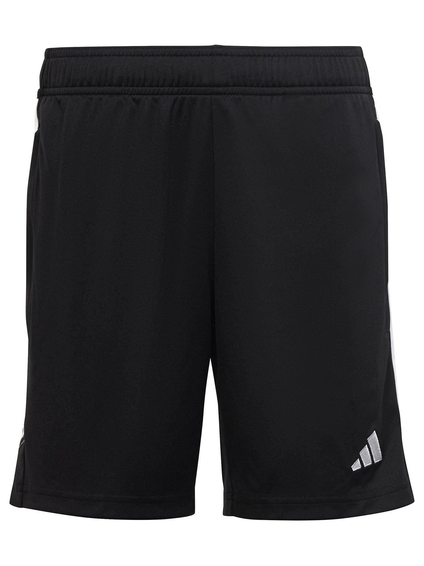 adidas Youth Tiro 23 Short - Black/White | very.co.uk