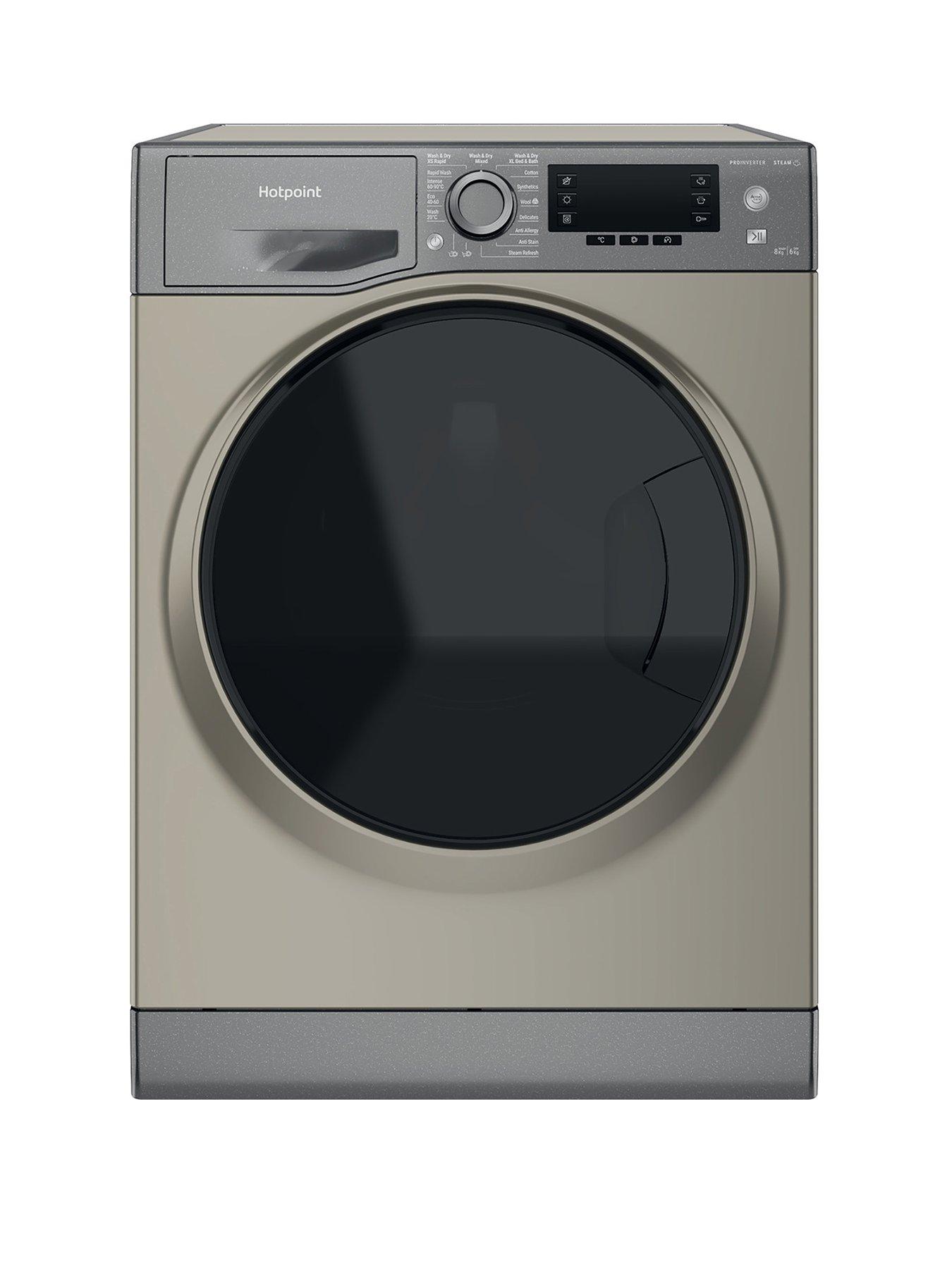 Product photograph of Hotpoint Activecare Ndd8636gdauk D A 8 6kg 1400rpm Washer Dryer from very.co.uk
