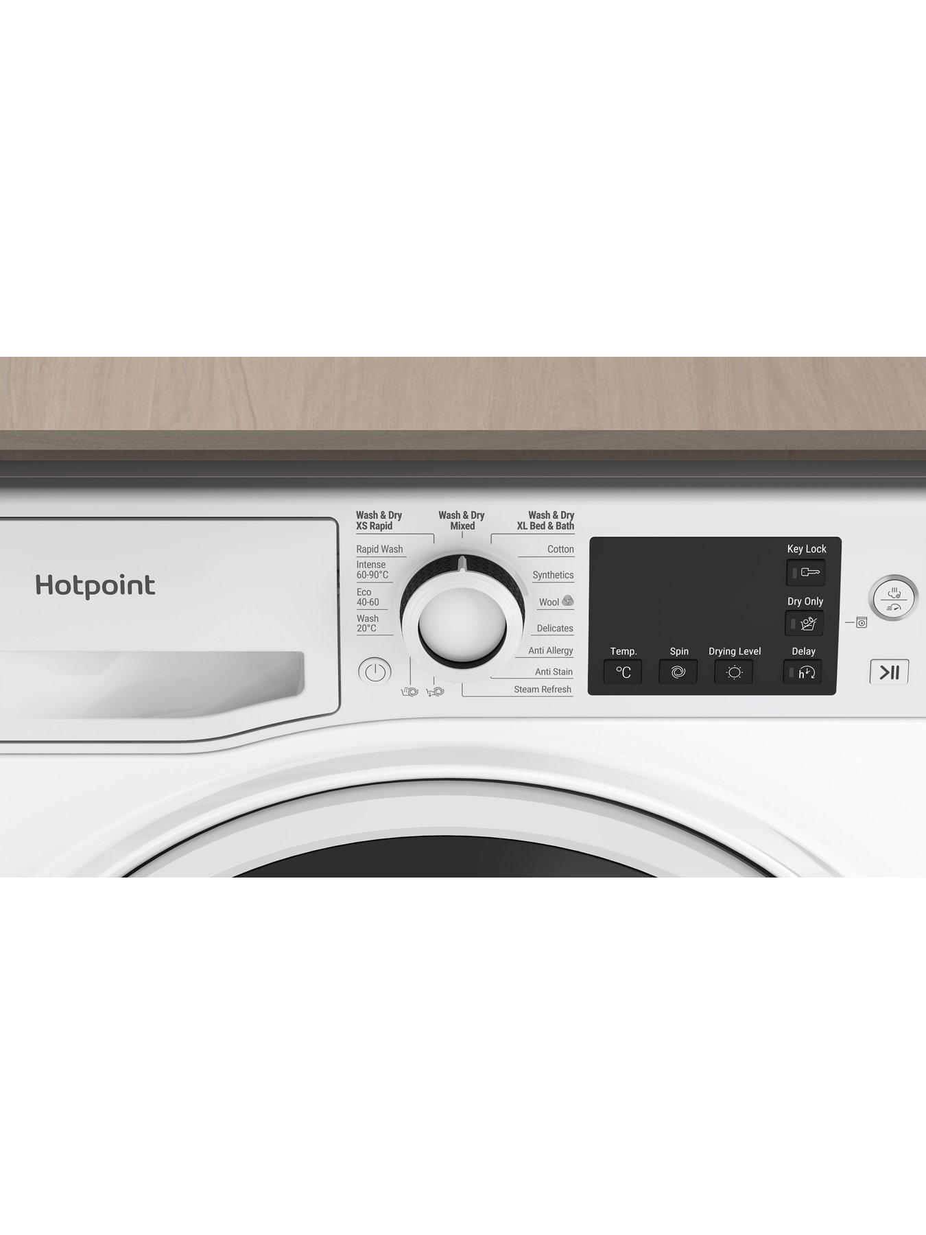 Image 5 of 7 of Hotpoint NDB8635WUK D|B 8+6KG 1400 Rpm Washer&nbsp;Dryer - White