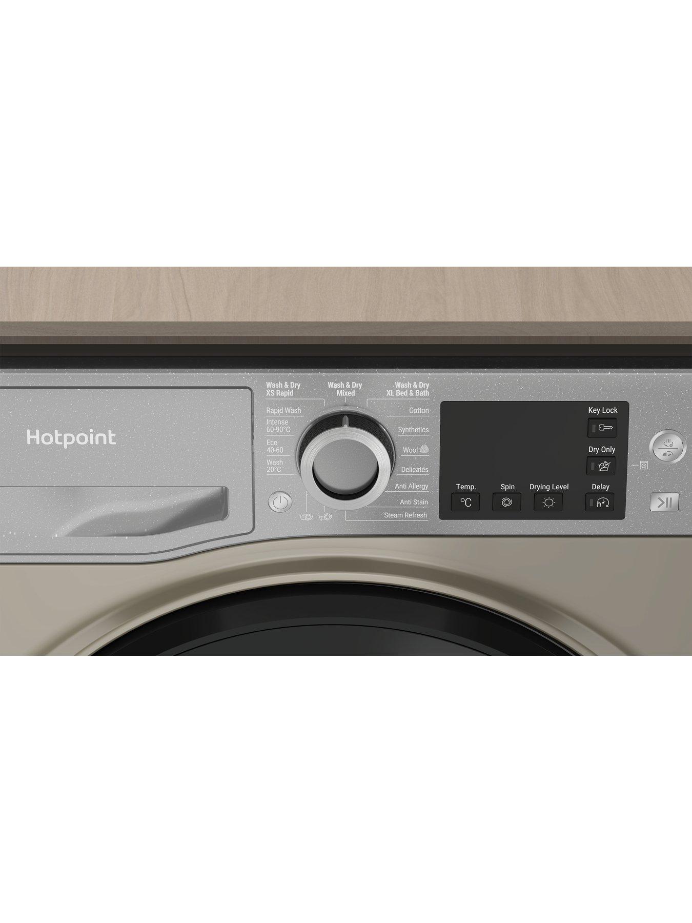 Image 5 of 7 of Hotpoint NDB9635GKUK D|B 9+6KG 1400rpm Washer Dryer - Black