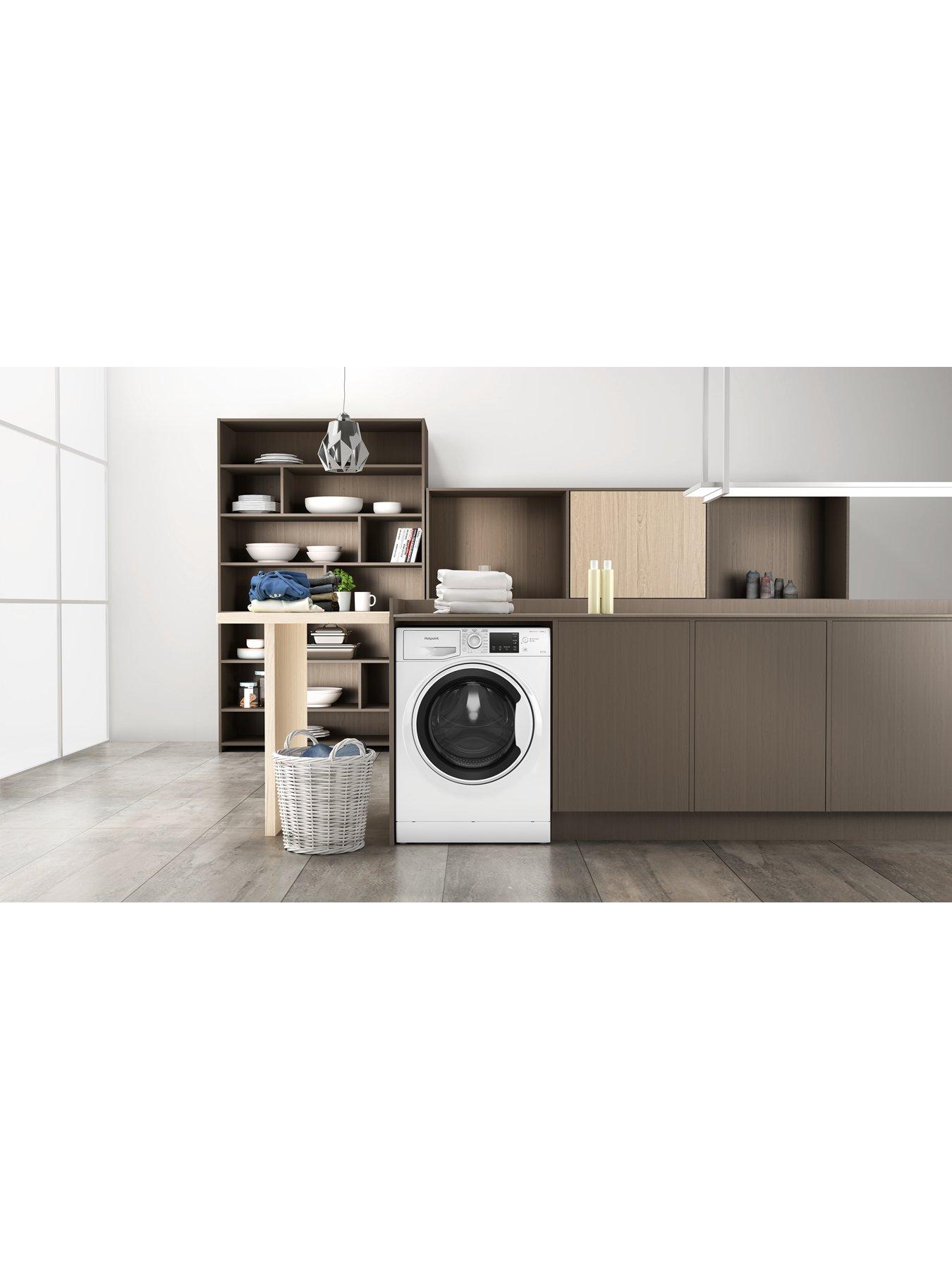 Image 3 of 7 of Hotpoint NDB9635WUK D|B 9+6KG 1400 Rpm Washer-Dryers - White