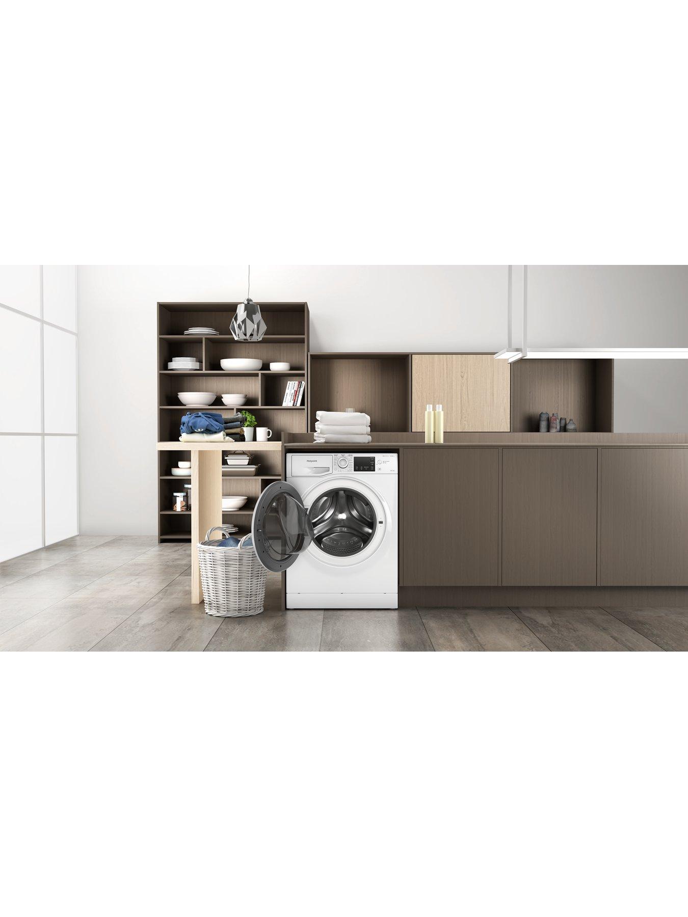 Image 4 of 7 of Hotpoint NDB9635WUK D|B 9+6KG 1400 Rpm Washer-Dryers - White