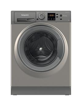 Hotpoint Nswm864Cggukn 8Kg Load 1600Rpm Spin Washing Machine - Graphite