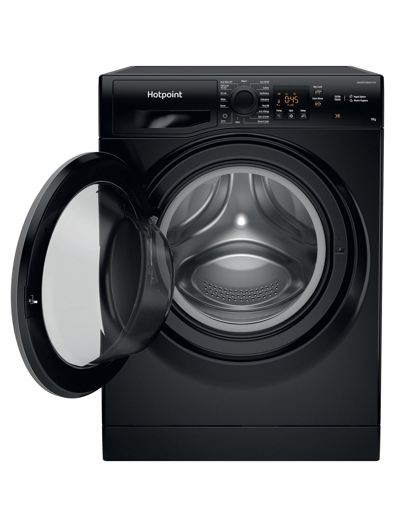 Image 2 of 7 of Hotpoint NSWM965CBSUKN 9kg Load,&nbsp;1600rpm Spin Washing Machine - Black