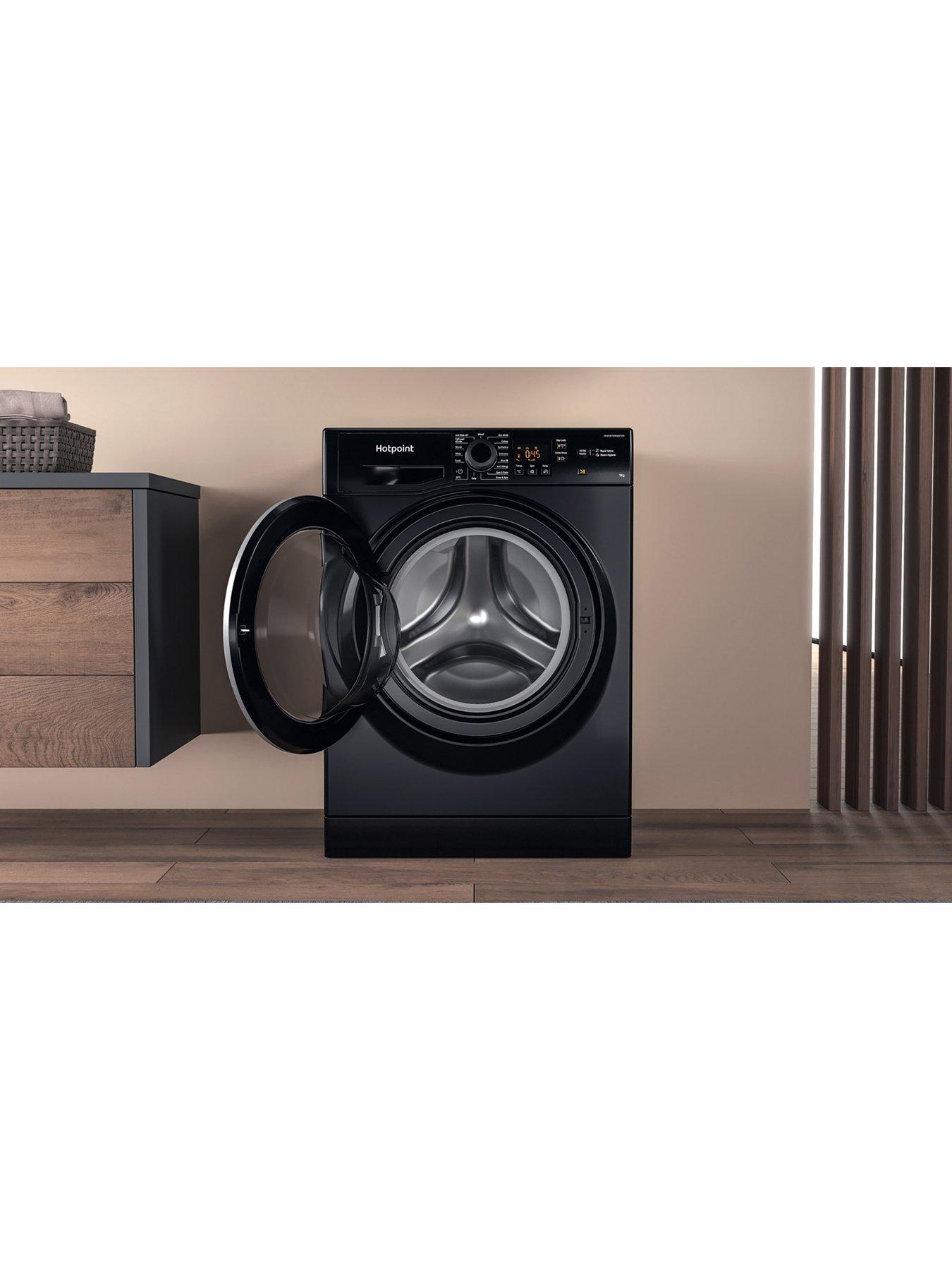 Image 4 of 7 of Hotpoint NSWM965CBSUKN 9kg Load,&nbsp;1600rpm Spin Washing Machine - Black