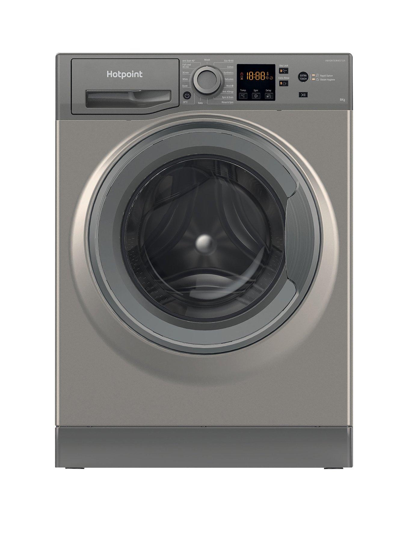 hotpoint-nswm845cggukn-8kg-loadnbsp1400rpm-spin-washing-machinenbsp--graphite