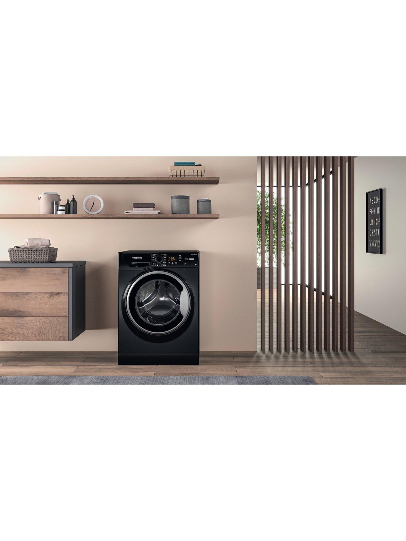 Image 3 of 7 of Hotpoint NSWM864CBSUKN 8kg Load,&nbsp;1600rpm Spin Washing Machine - Black