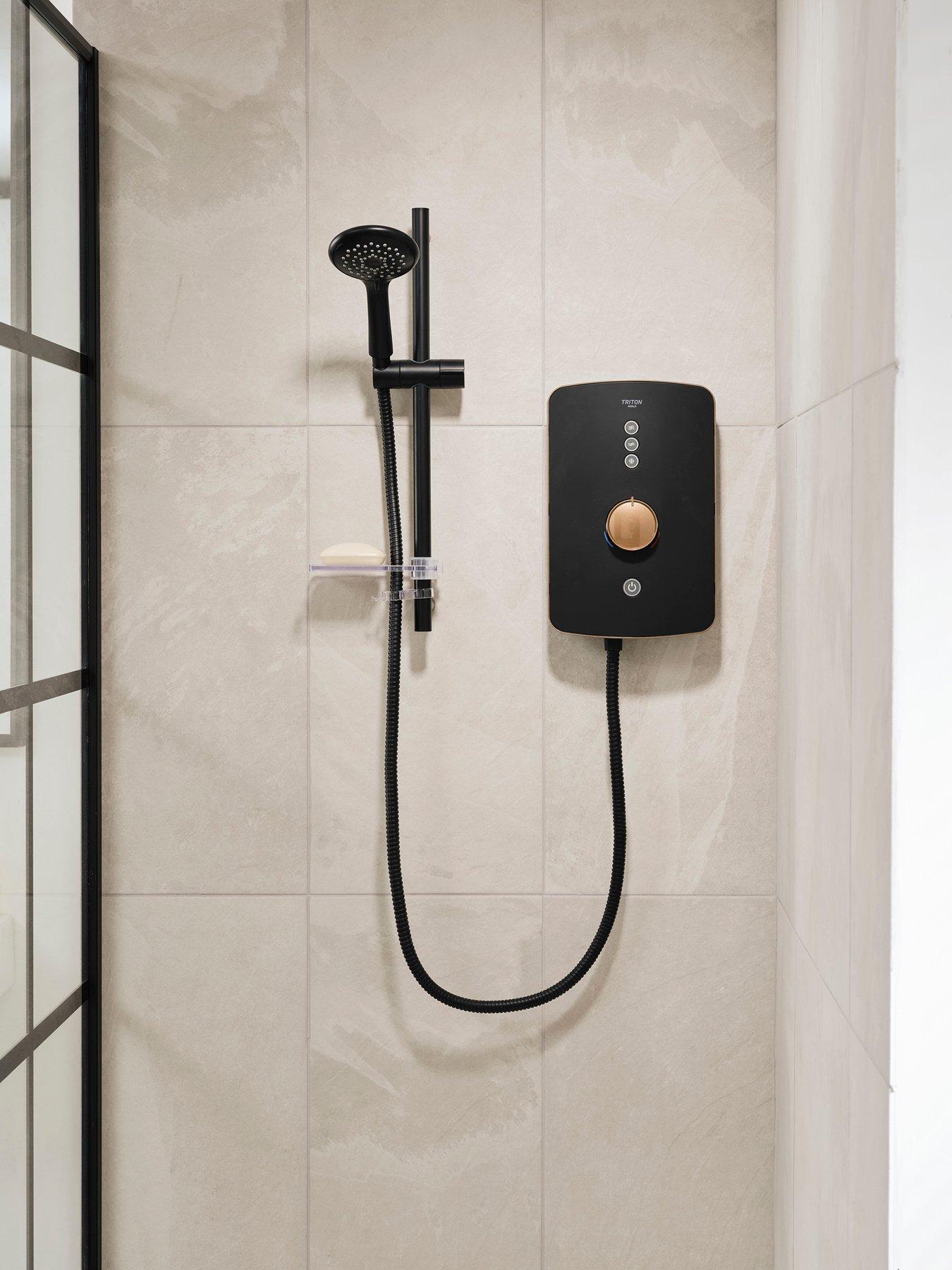 undefined Amala Metallic 9.5kW Electric Shower - Brushed Copper