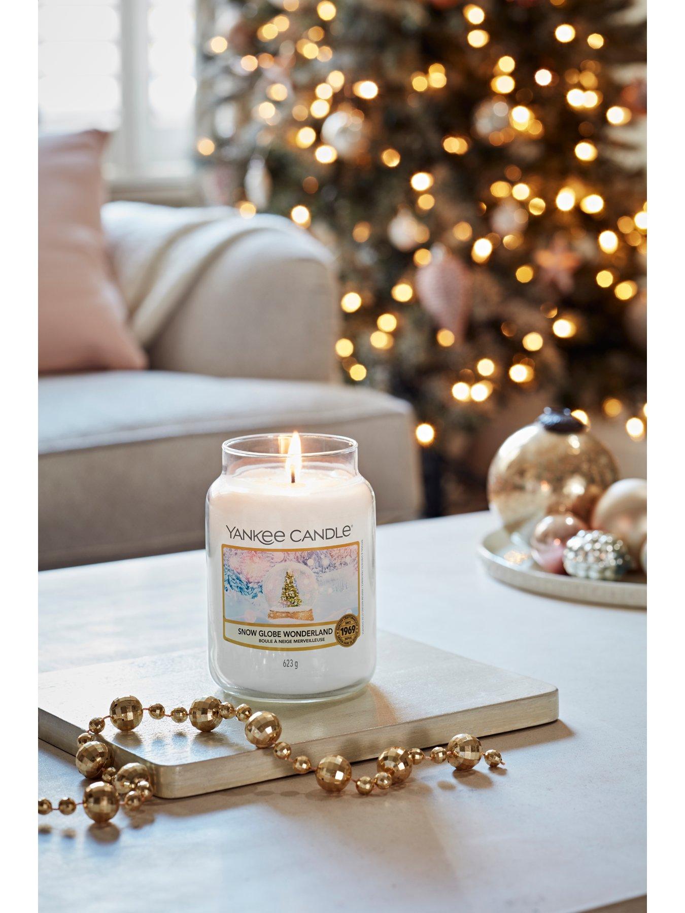 Yankee Candle Snow Globe Wonderland Large Jar Candle very.co.uk