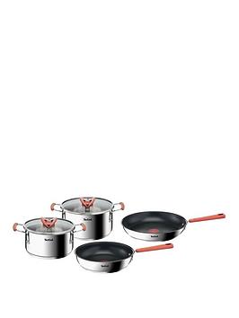 Product photograph of Tefal Optispace 6 Piece Set Austral from very.co.uk