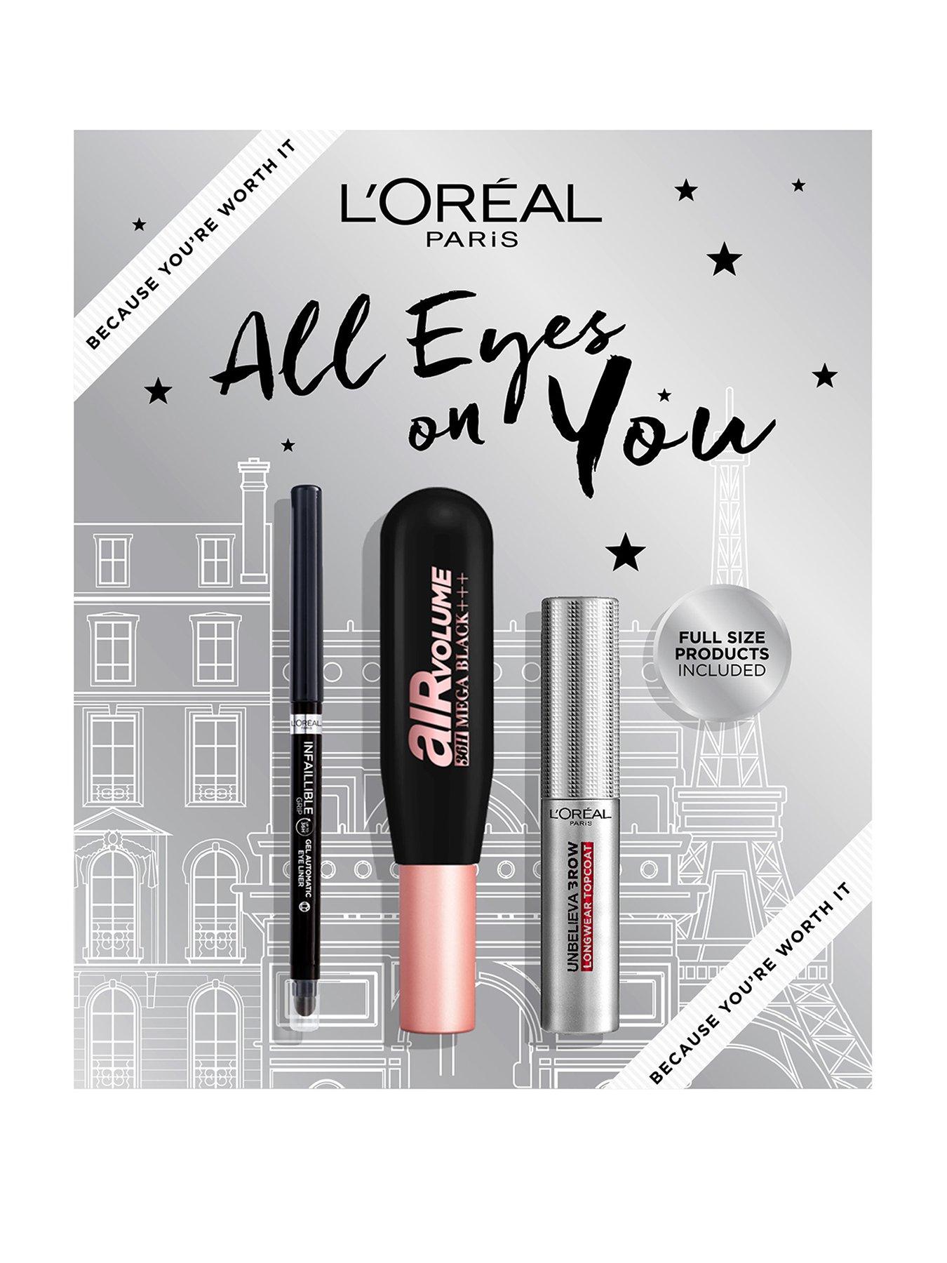 L'Oreal Paris L'Oréal Paris All Eyes on You Trio Gift Set very.co.uk