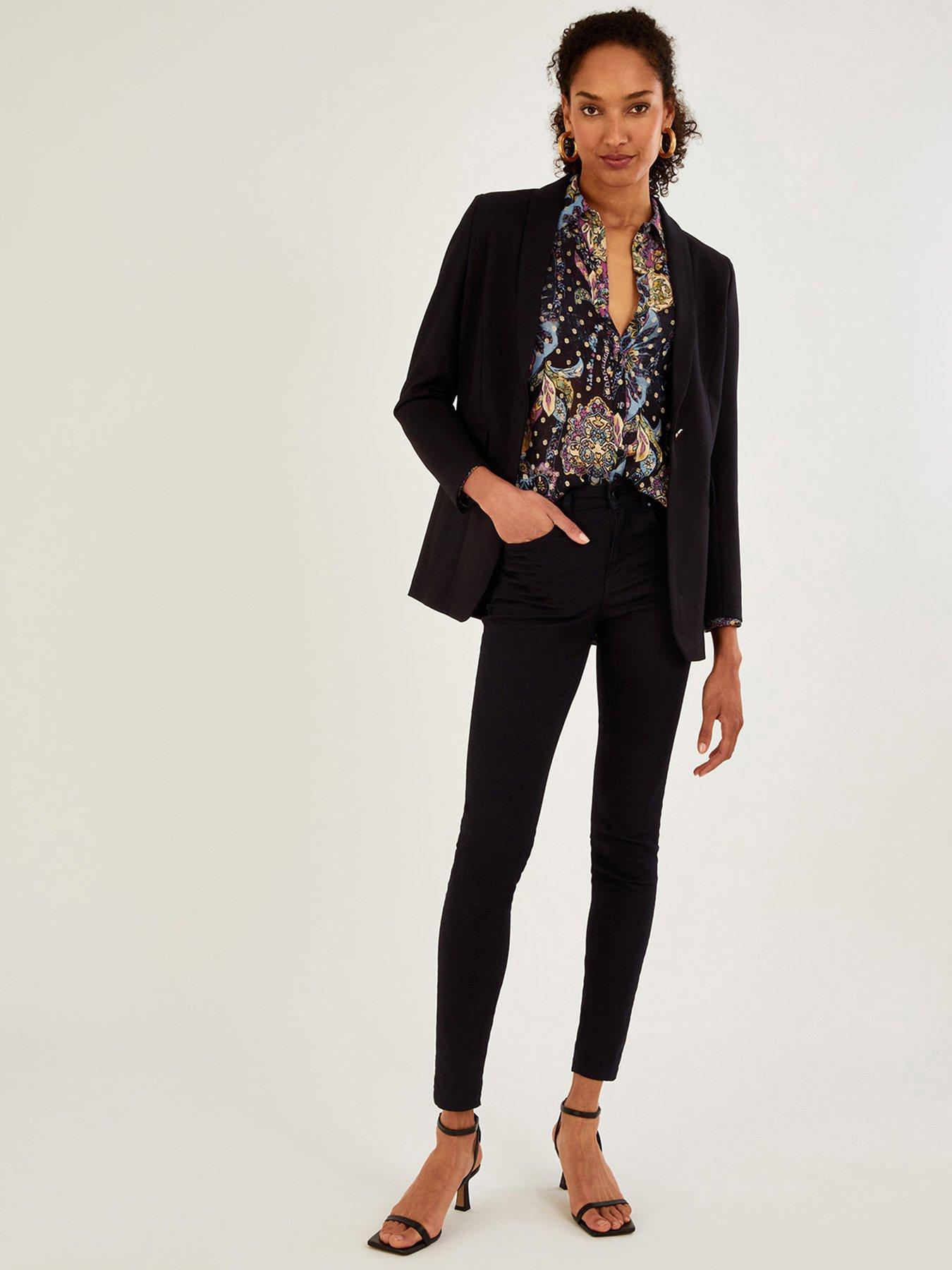 Thick store black blazer