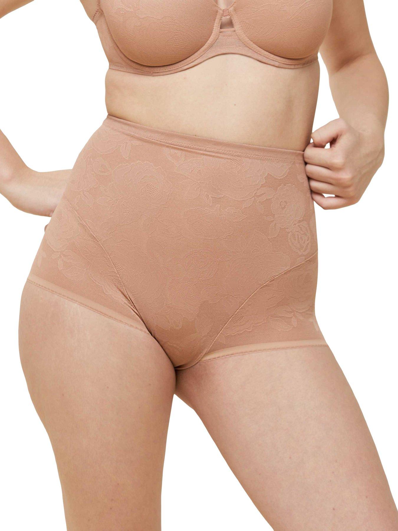 undefined Wild Rose Sensation Highwaist Panty - Beige
