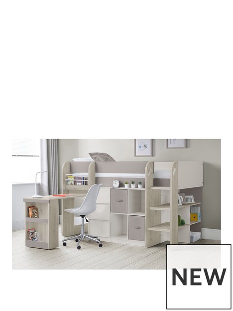 julian-bowen-saturn-midsleeper-bed-with-desknbspbookcases-and-3-drawer-chest-taupe