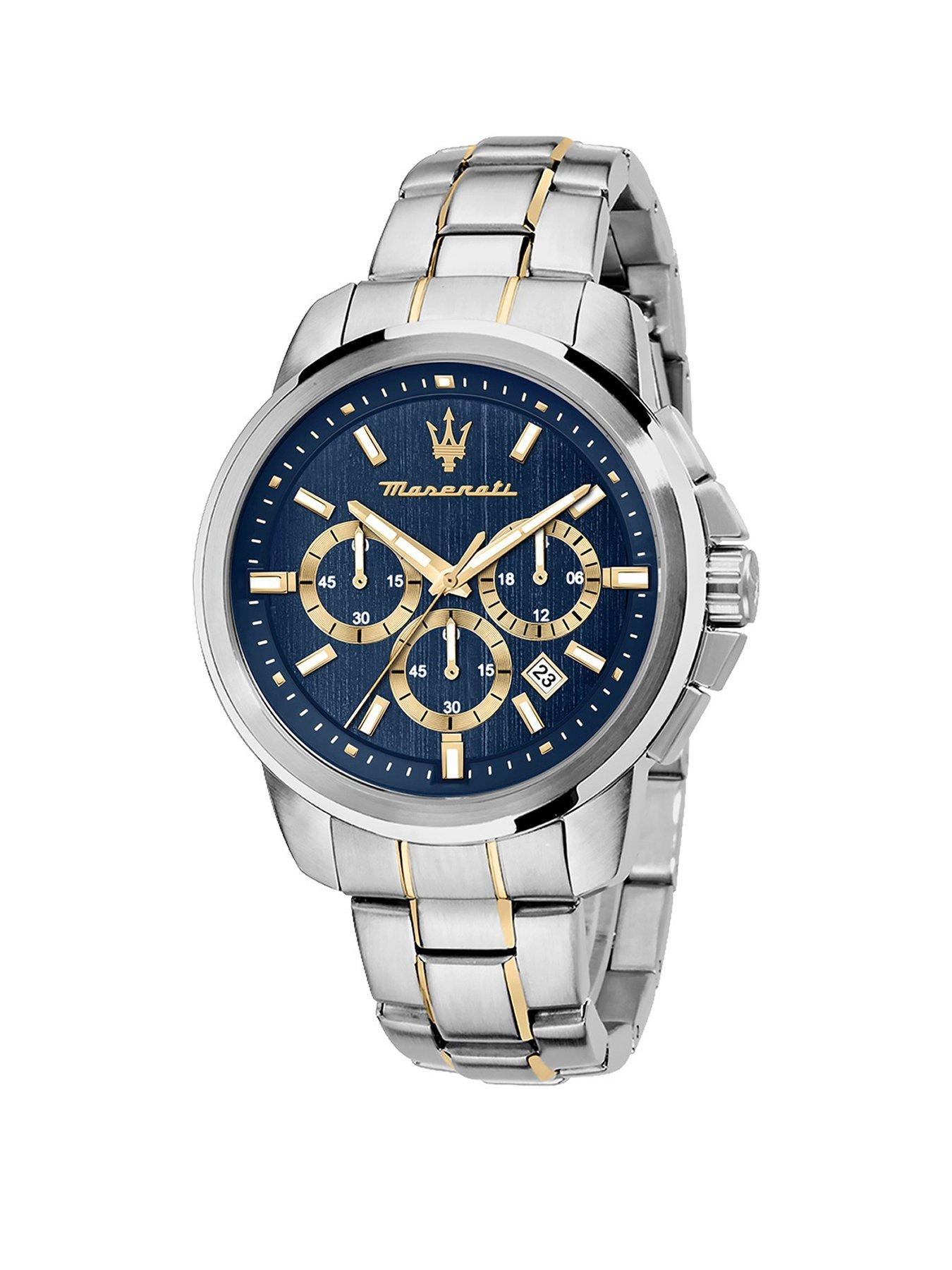 Maserati watch stainless clearance steel