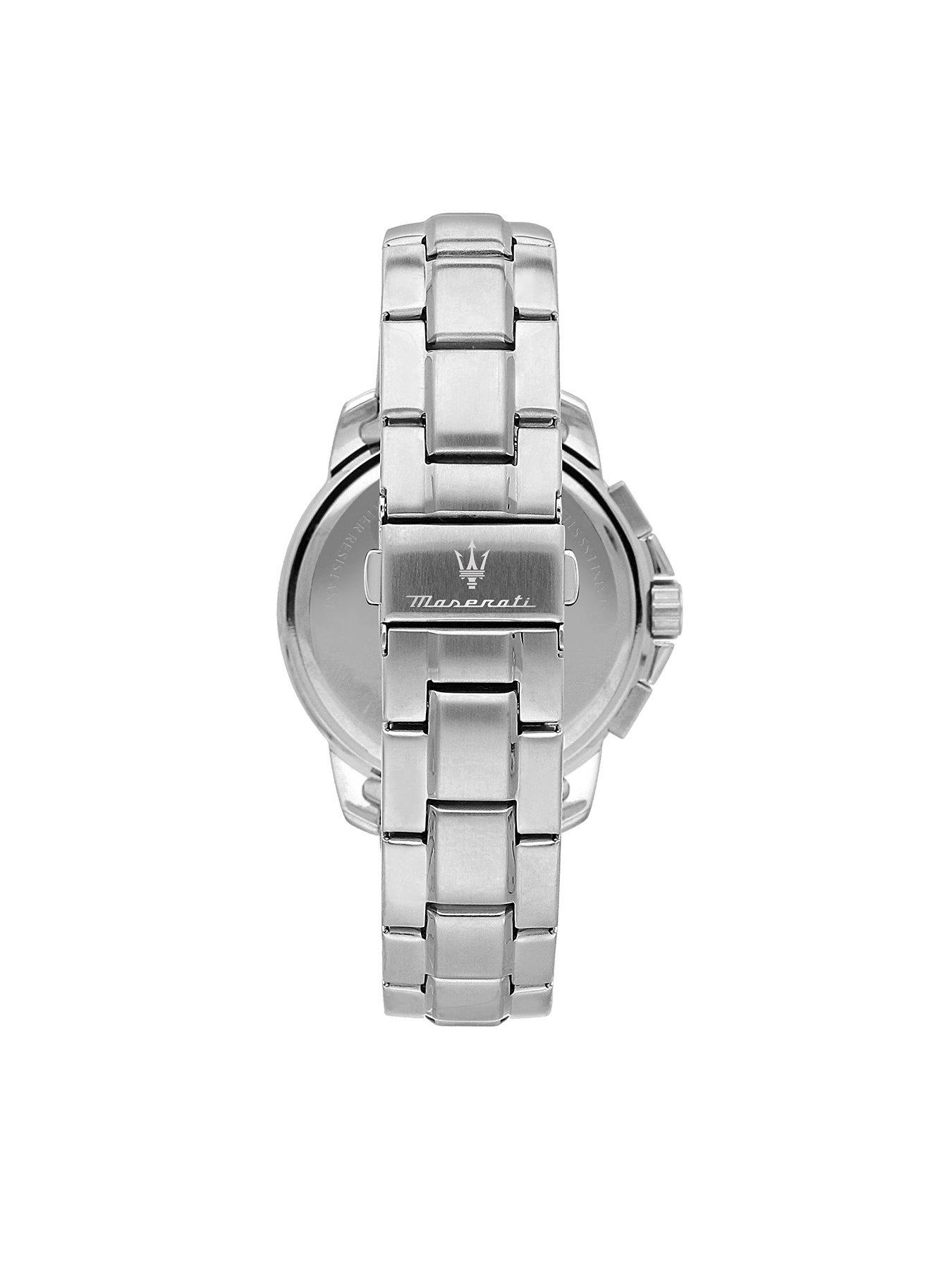 Maserati hotsell watch silver