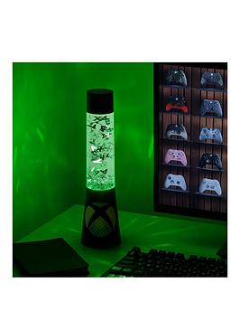 Product photograph of Xbox Plastic Flow Lamp 35cm from very.co.uk