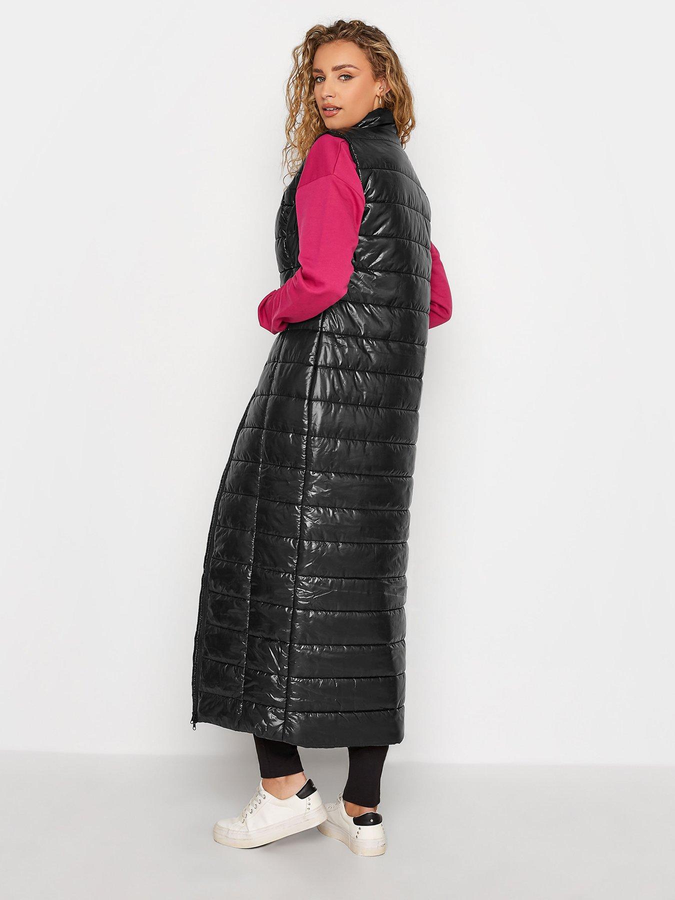 Tall Hooded Maxi Puffer Vest