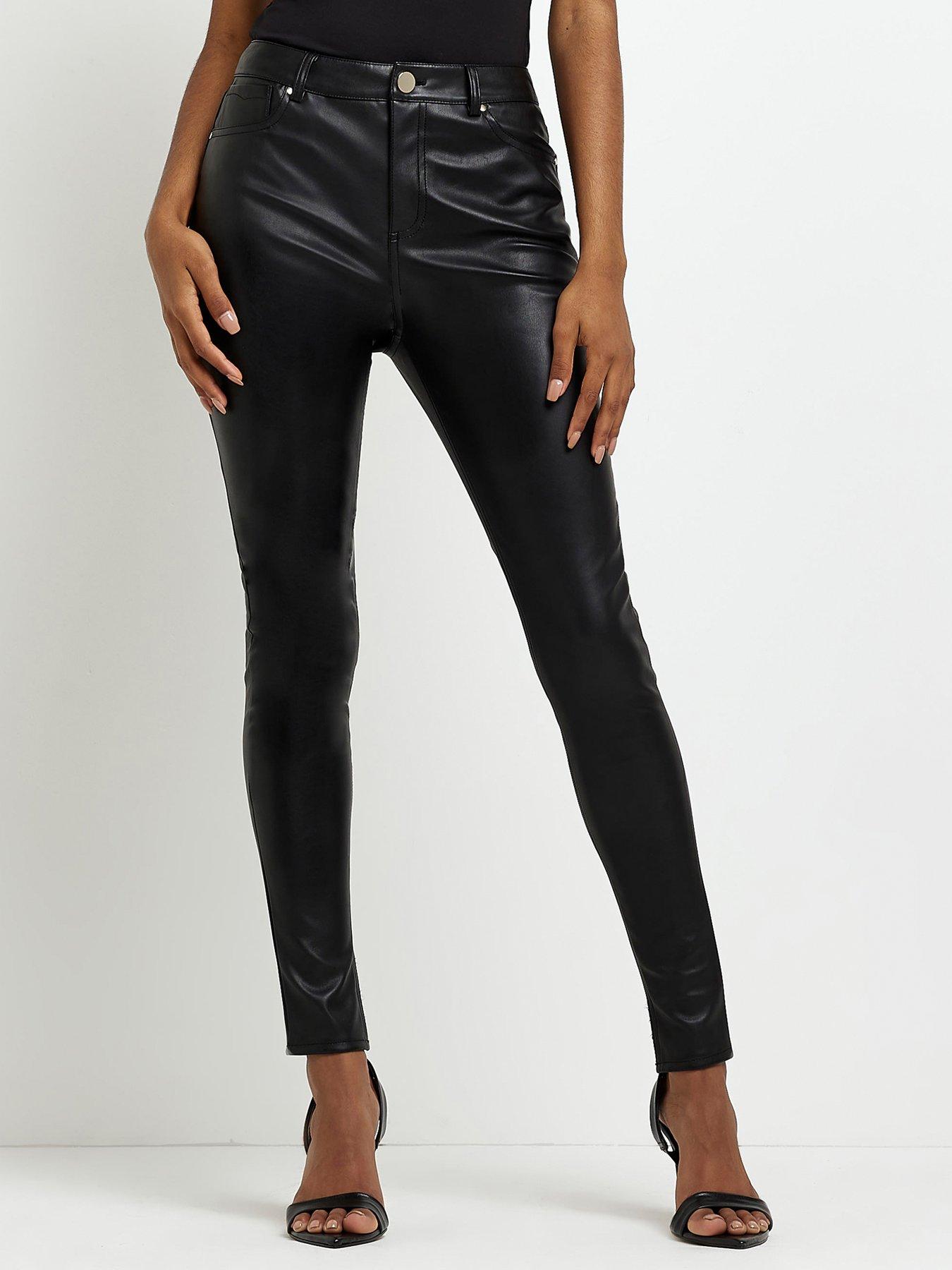 Pu Bum Sculpt Trouser-black