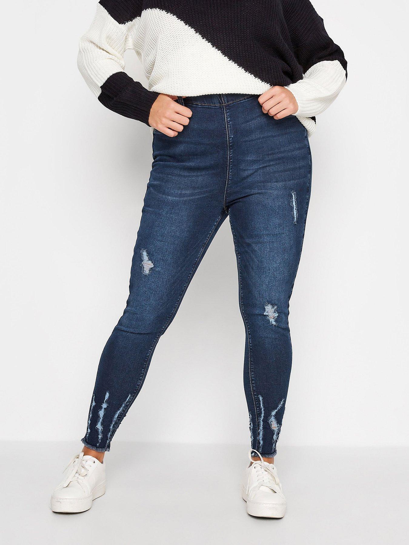WOMEN FASHION Jeans Print discount 68% Zara Jeggings & Skinny & Slim Blue 38                  EU 