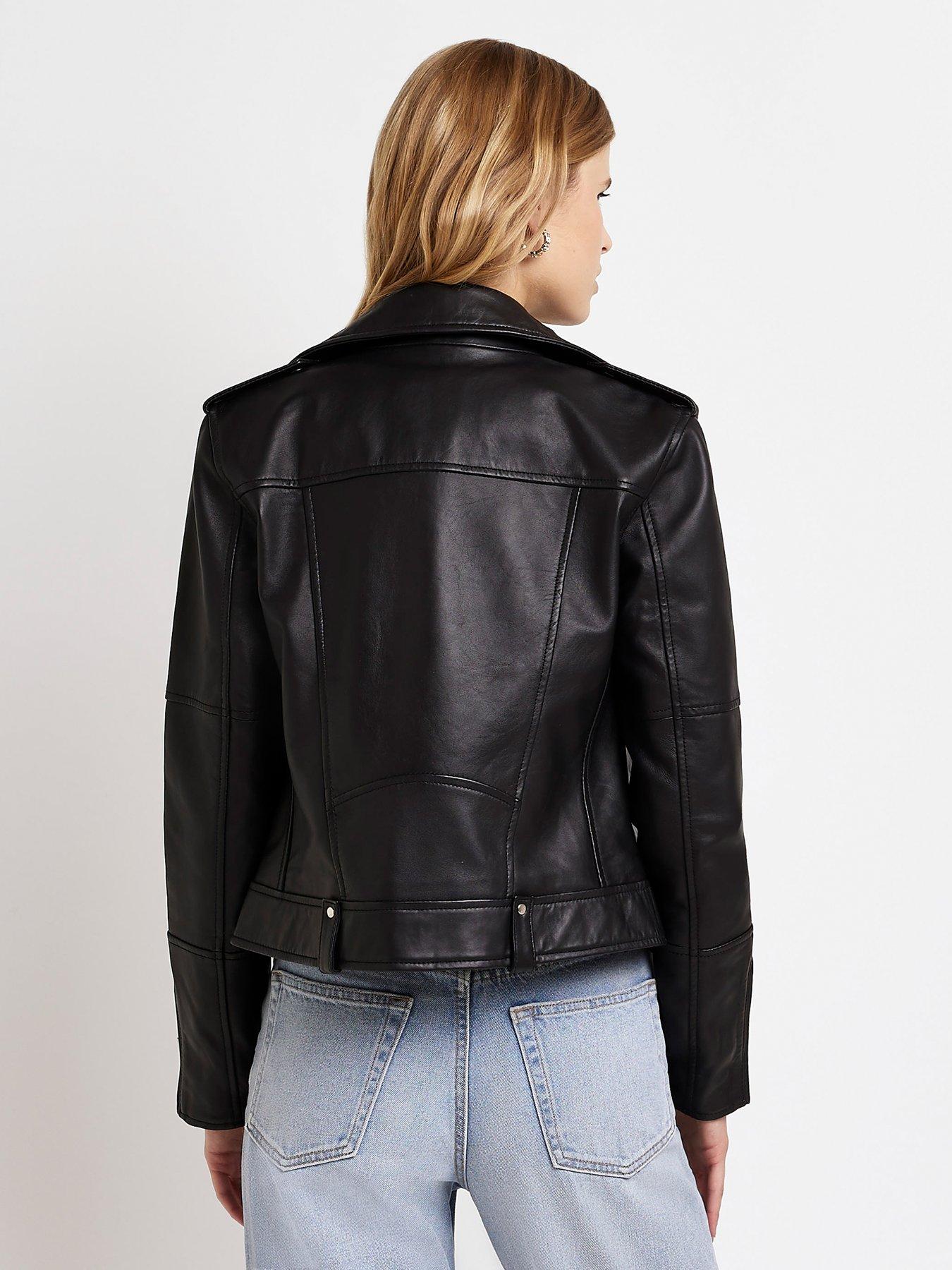 River island biker jacket women on sale