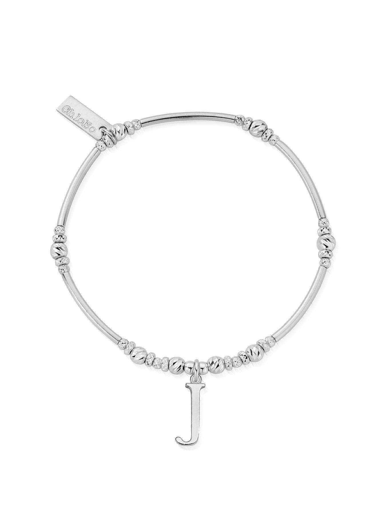 chlobo-silver-iconic-initial-bracelet