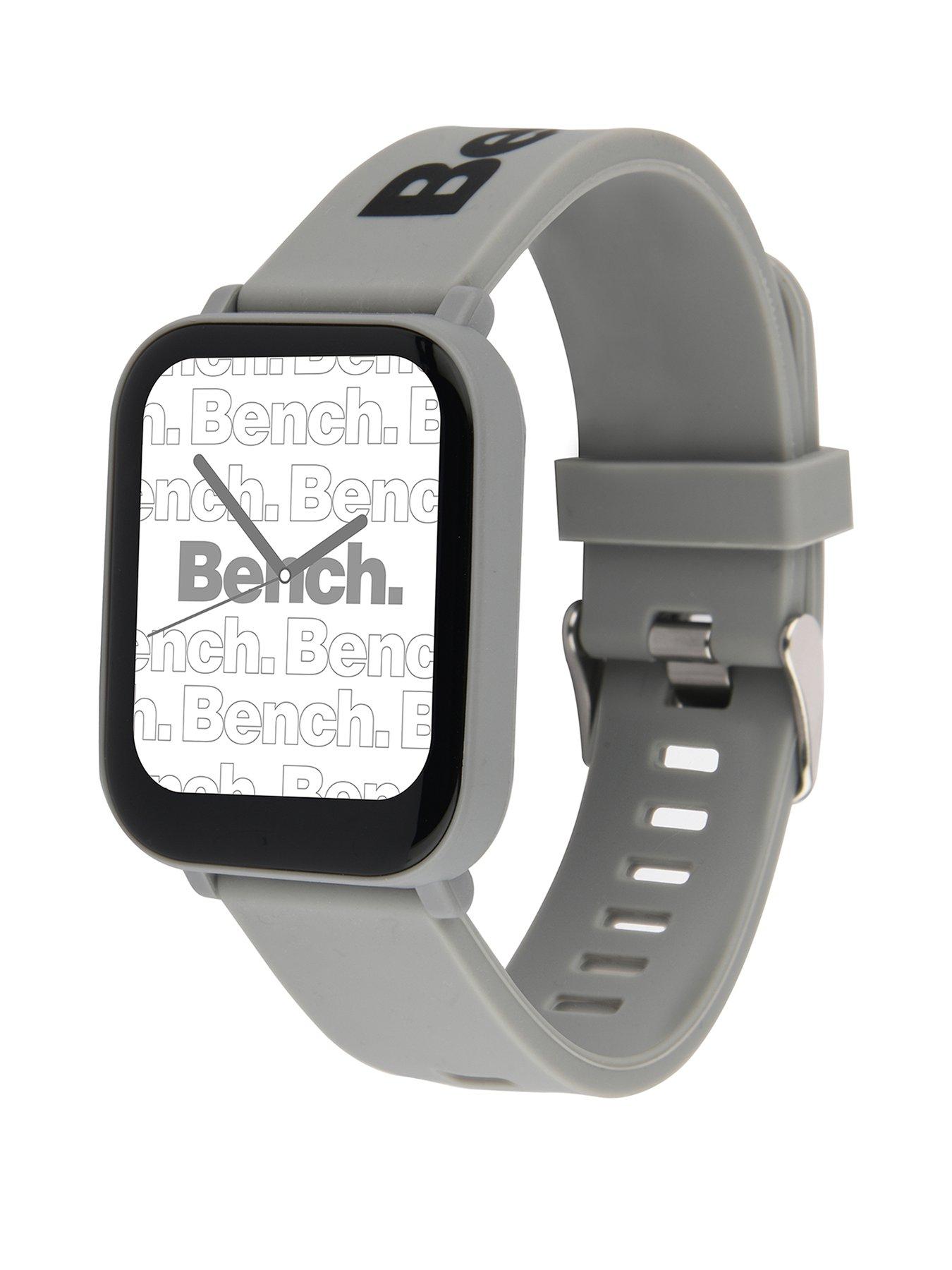 BEG012E Bench Unisex Grey Silicone Strap Smartwatch