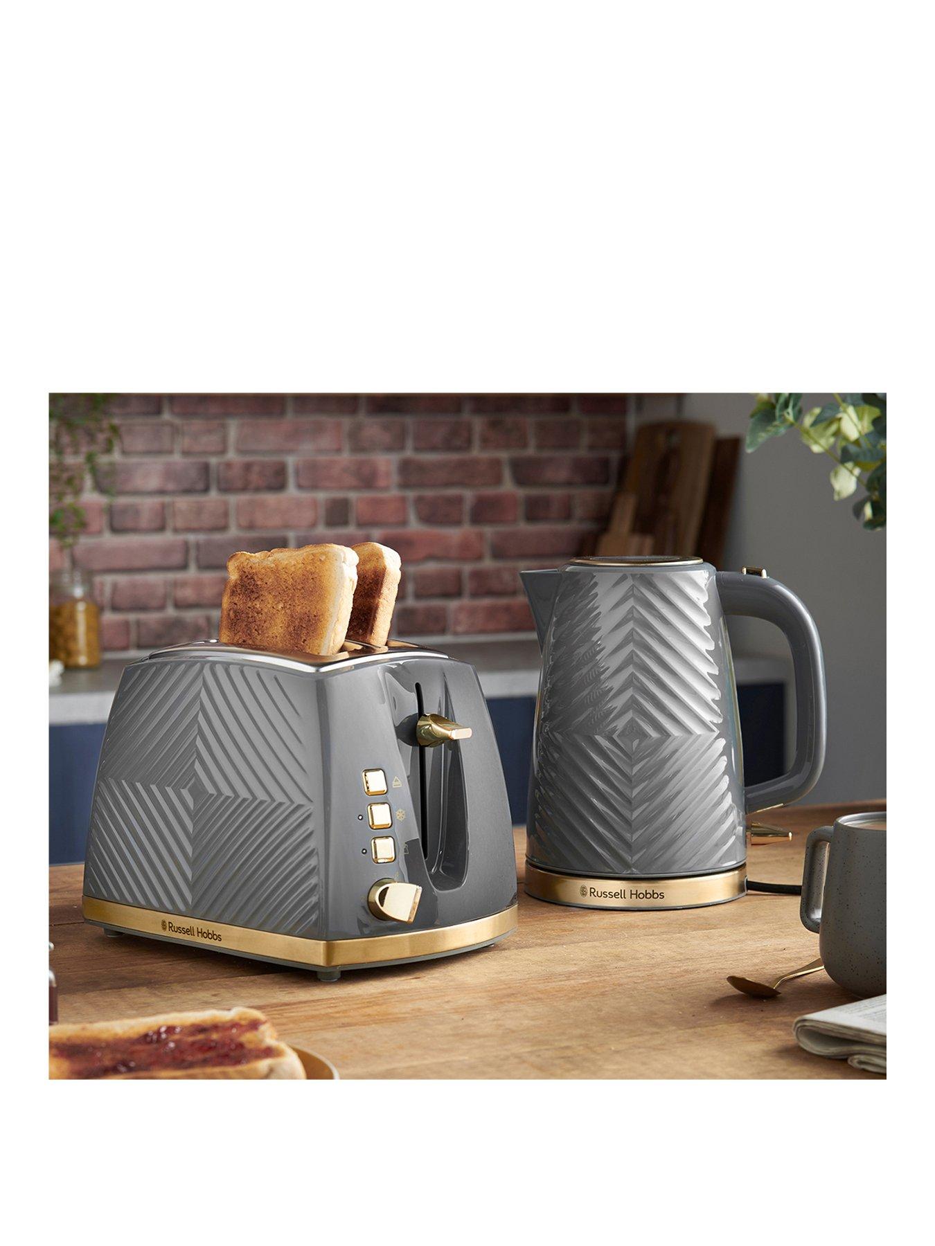 Russell hobbs cream 2024 kettle and toaster