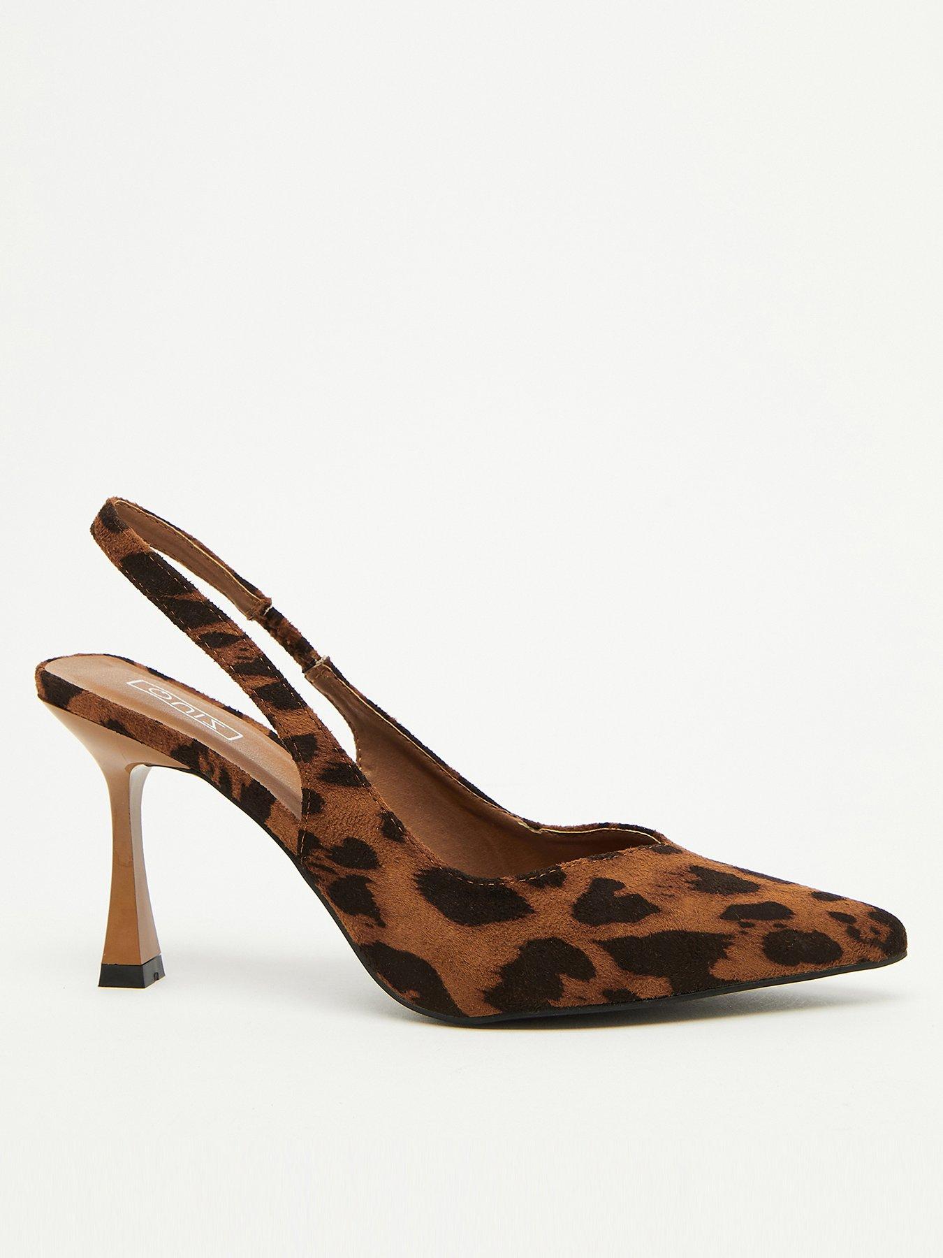 Animal print court shoes on sale uk