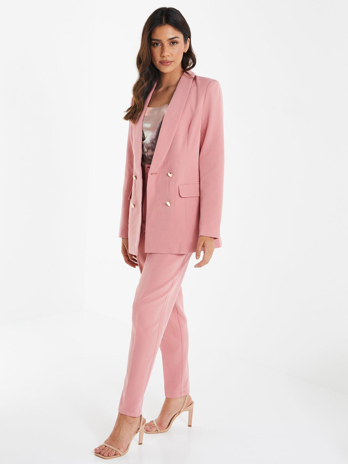 Pink blazer sale quiz