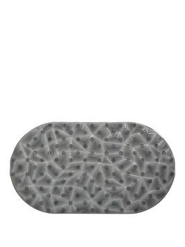 Product photograph of Aqualona Geo Non-slip Safety Bath Mat from very.co.uk