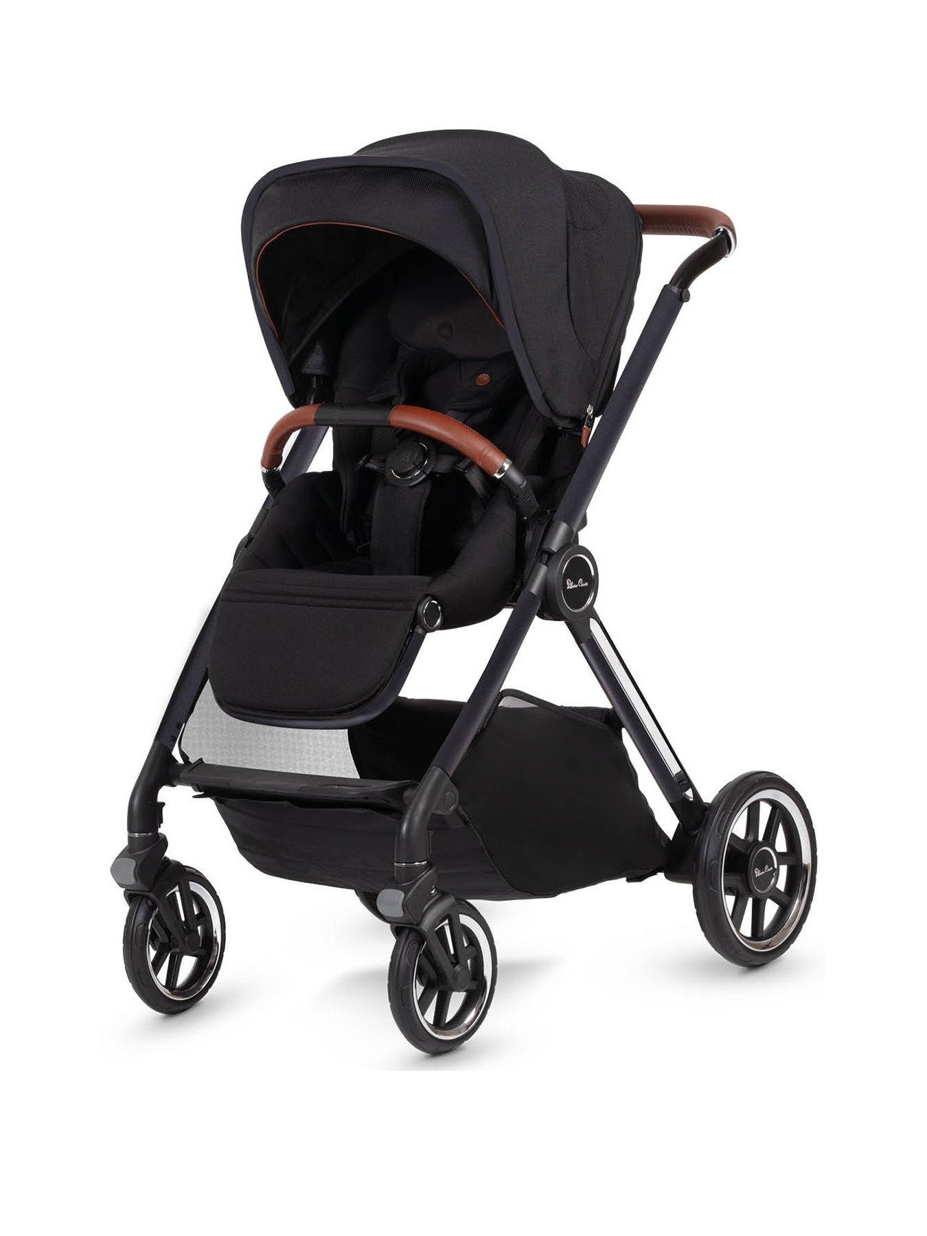 Rose gold silver outlet cross pram