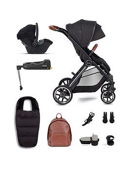 Silver Cross Reef Ultimate Pack Including Pushchair, Dream I-Size Car Seat, Base, Rucksack, Footmuff, Cup Holder, Adaptors, Snack Tray And Phone Holder - Orbit