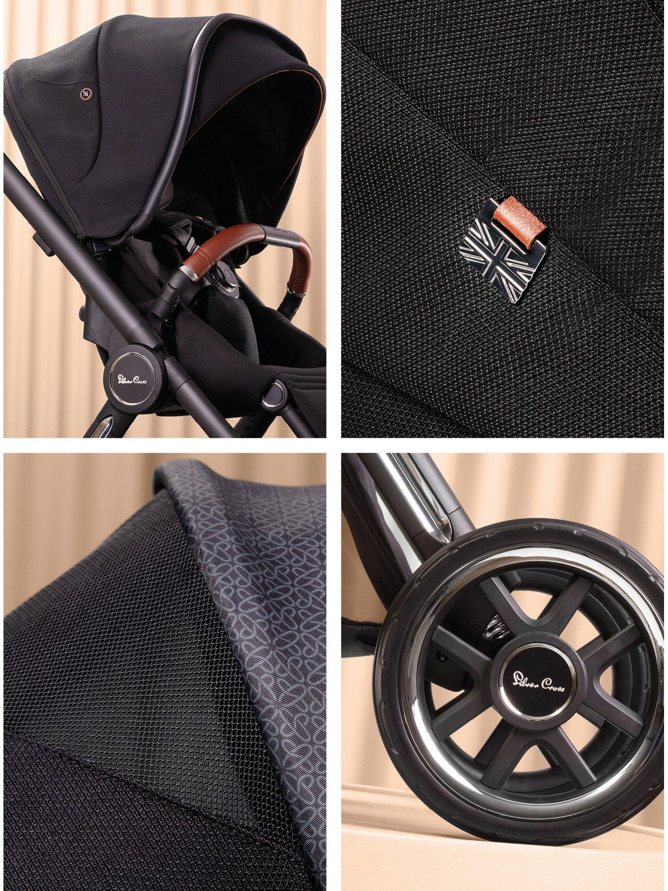 Silver Cross Reef Ultimate Pack & First Bed Carrycot, pushchair, Dream