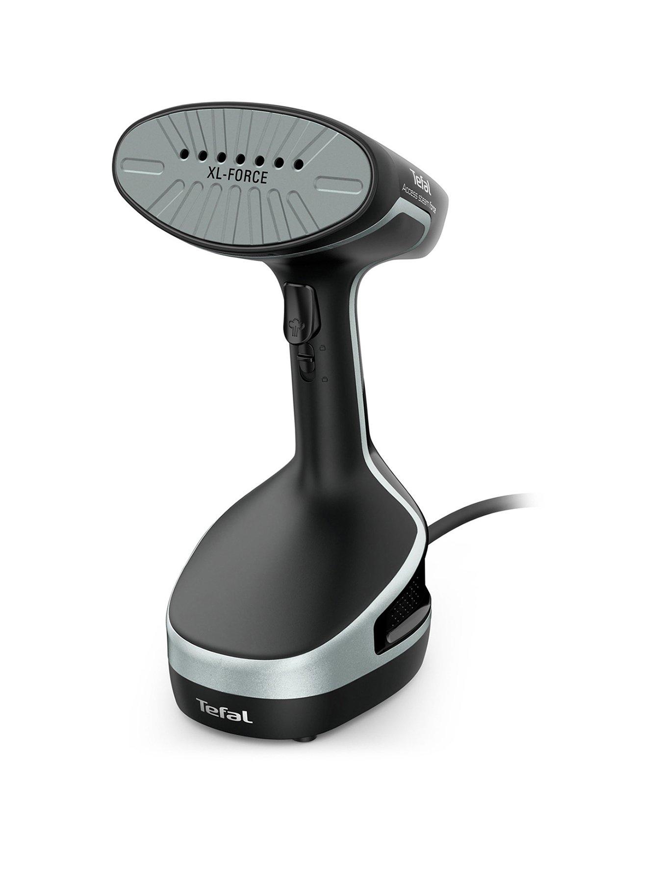 Product photograph of Tefal Handheld Clothes Steamer 125ml 16g Min Steam Output Access Steam Dt8250g0 from very.co.uk