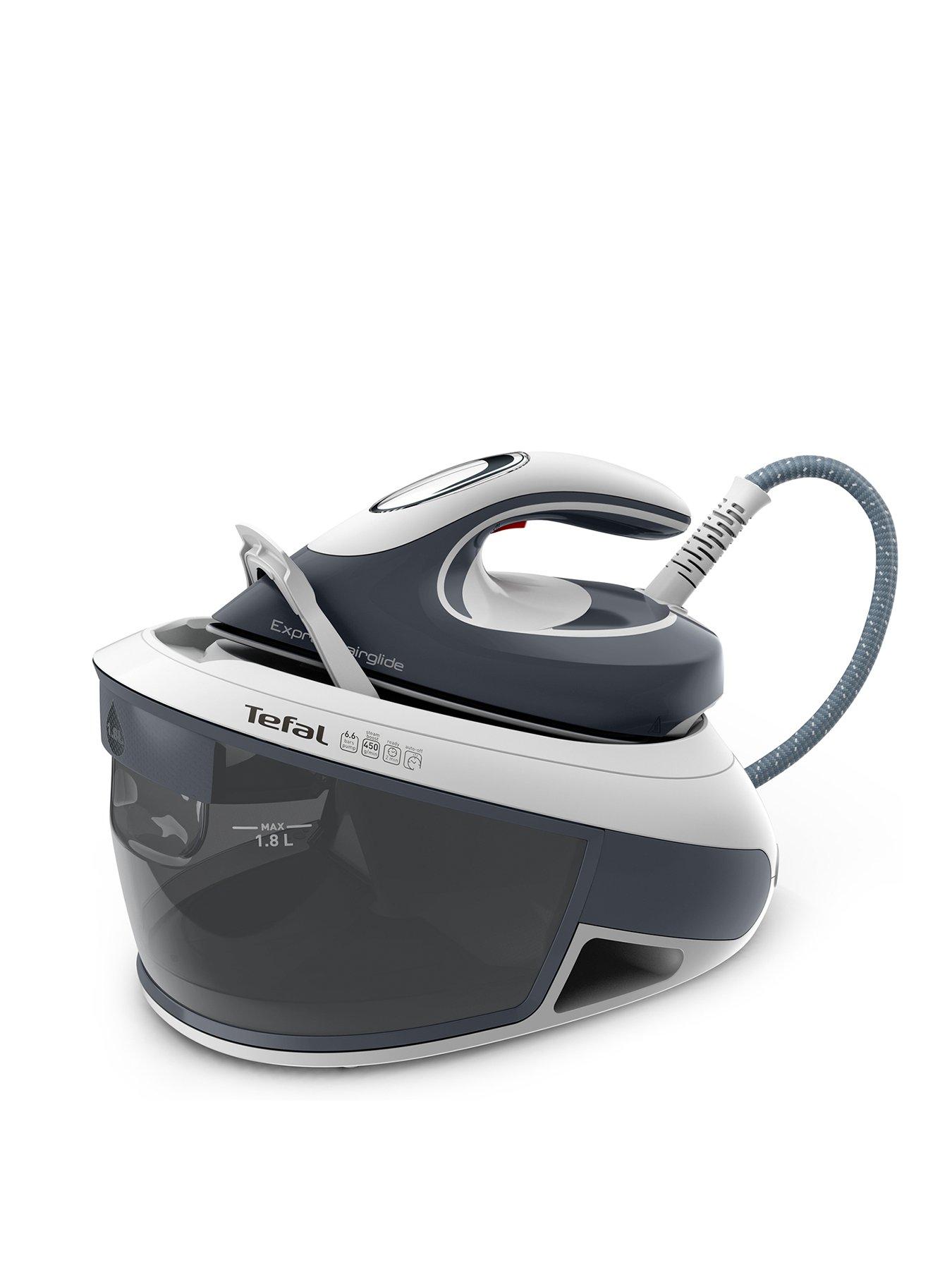 Product photograph of Tefal Steam Generator Iron 1l Express Airglide Sv8020 from very.co.uk