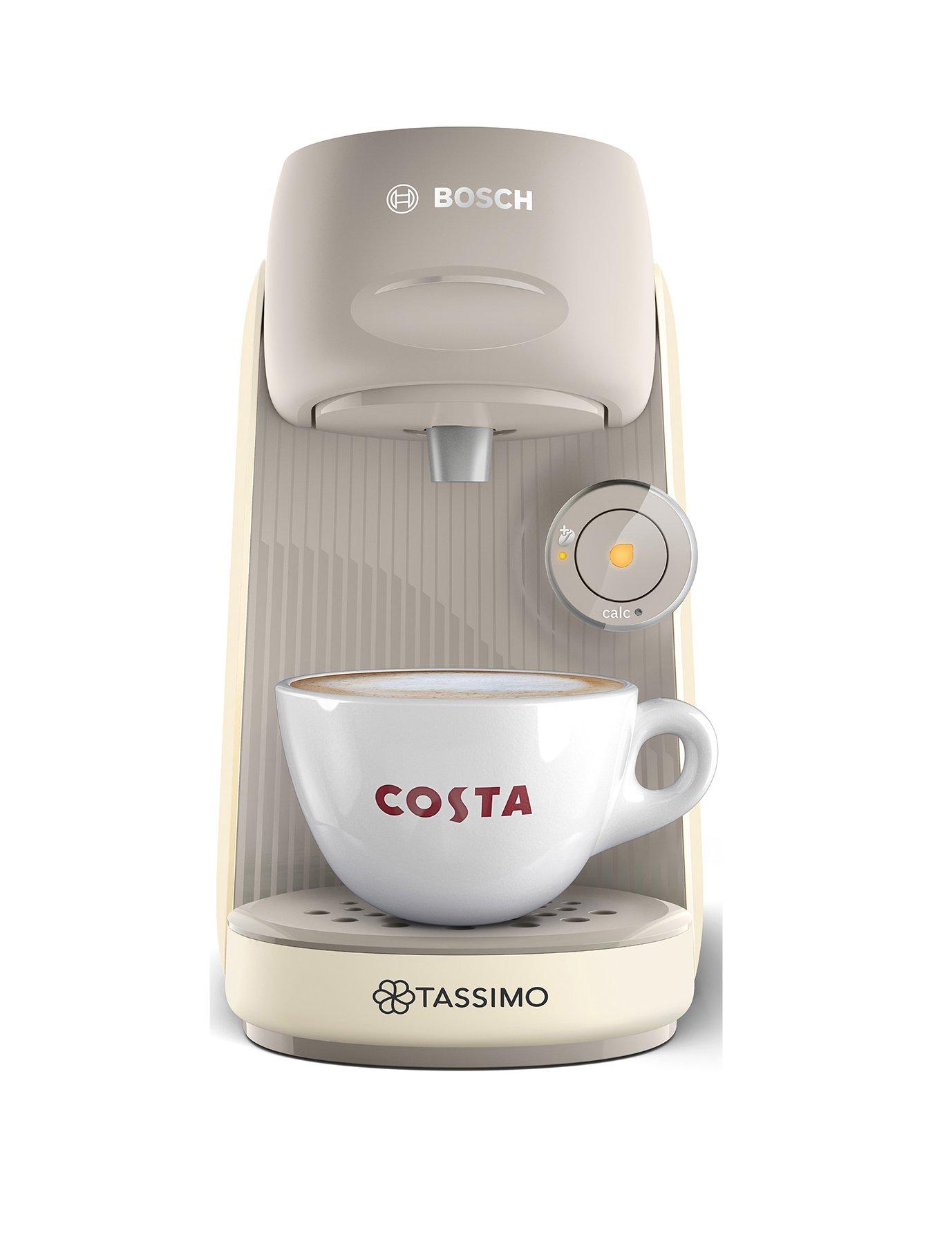 Product photograph of Tassimo Bosch Finesse Coffee Machine - Cream from very.co.uk